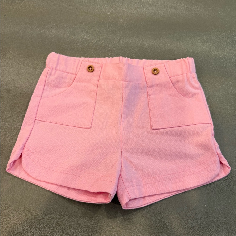 Pink Kids  Shorts. Size 18-24 months